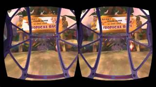 ZorBowling VR Best Google Cardboard VR 3D SBS Apps Gameplay Virtual Reality Video screenshot 4