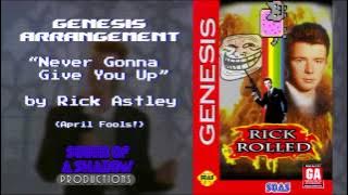 'Never Gonna Give You Up' - Rick Astley- Genesis Remix