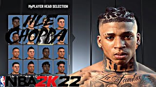 NLE CHOPPA FACE CREATION !!! NBA 2K22