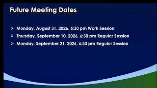 8/17/2026 - City Council Regular Session