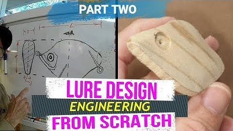Making a wooden Lure, Design and Build from Scratch Part 2