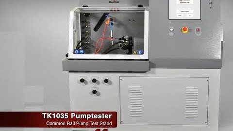 TK1035 Common Rail Pump Test Bench / Bosch CP2 Pump