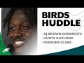 AJ Brown already proving to be a good teammate with Eagles | Birds Huddle