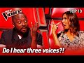 Extraordinary TRIOs on The Voice | Top 10