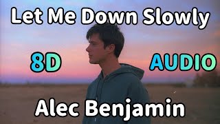 Let Me Down Slowly - Alec Benjamin 8D Audio Abstract Cartoons