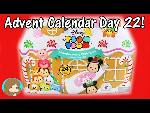 Disney Tsum Tsum Christmas Advent Calendar 2016 Day 22!