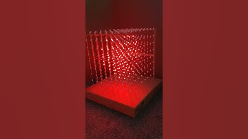 The RGB CUBE HEART WS2812B Arduino controlled 8x8x8
