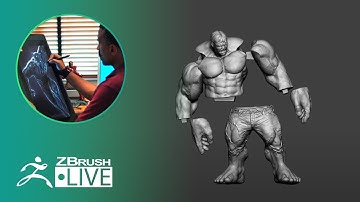 The Incredible Hulk Model for 3D Printing Preparations - Mike Thompson - Part 7