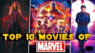 Ranking top10 movies of Marvel #viral #subscribe #marvel #top10