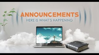 2/13/22 Video Announcements