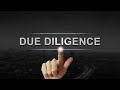 Due Diligence