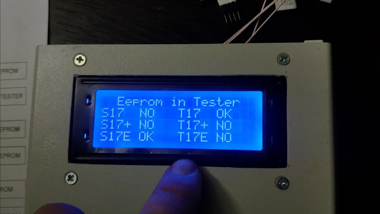 Работа с Eeprom antminer S17,  S17+, S17e, T17, T17+, T17E