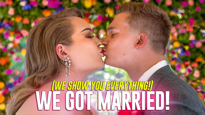 WATCH OUR WEDDING DAY!  Showing You EVERYTHING!