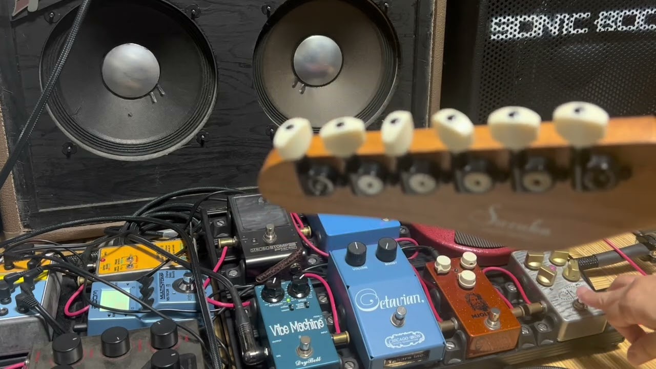 Pedal Board Sound Check with SuzukaGuitarDesign Tierra BD111 EX