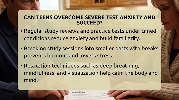 Can Teens Overcome Severe Test Anxiety And Succeed? - Teen Parenting Challenge Guide