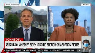 Stacey Abrams warns businesses to consider danger BrianKemp’s abortion laws pose to women in Georgia