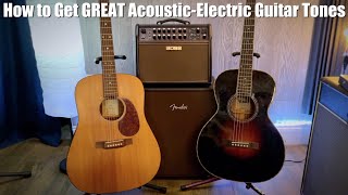 How to Get Great Acoustic Guitar Tones Live
