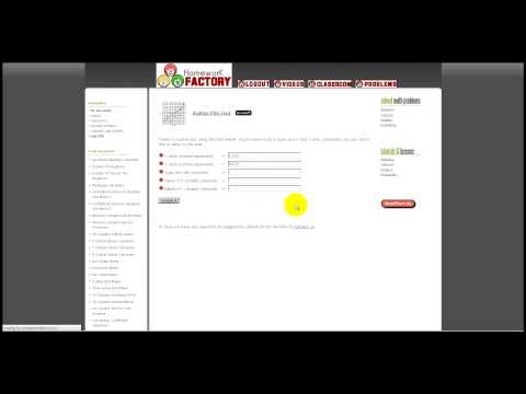 HomeworkFactory - Scatter Plot maker tool