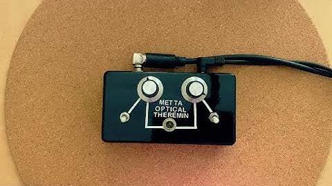 Metta Optical Theremin / Flashing Light Sound Demonstration