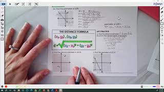 Distance Formula in Geometry | Find Distance & Perimeter on the Coordinate Plane