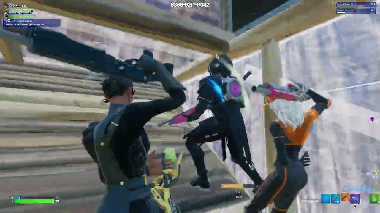Neck to Neck 2v3 Fortnite 2v3 YouTube