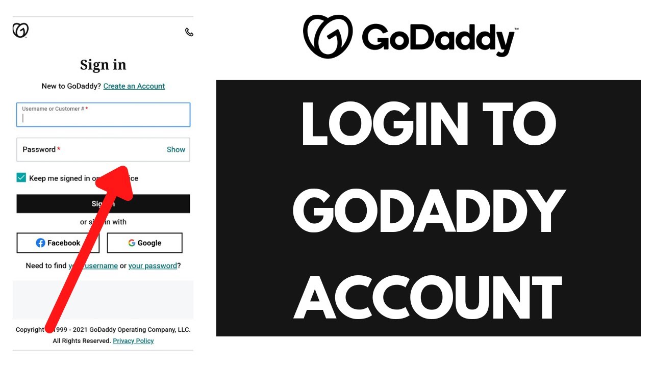 Godaddy Login: How to Login to Godaddy Account (2021) - www.godaddy.com login