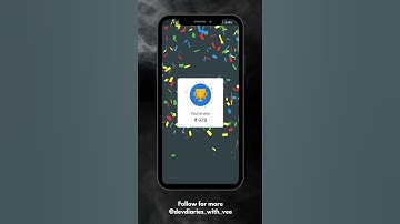 Gpay like scratch card in flutter #shorts #ytshorts