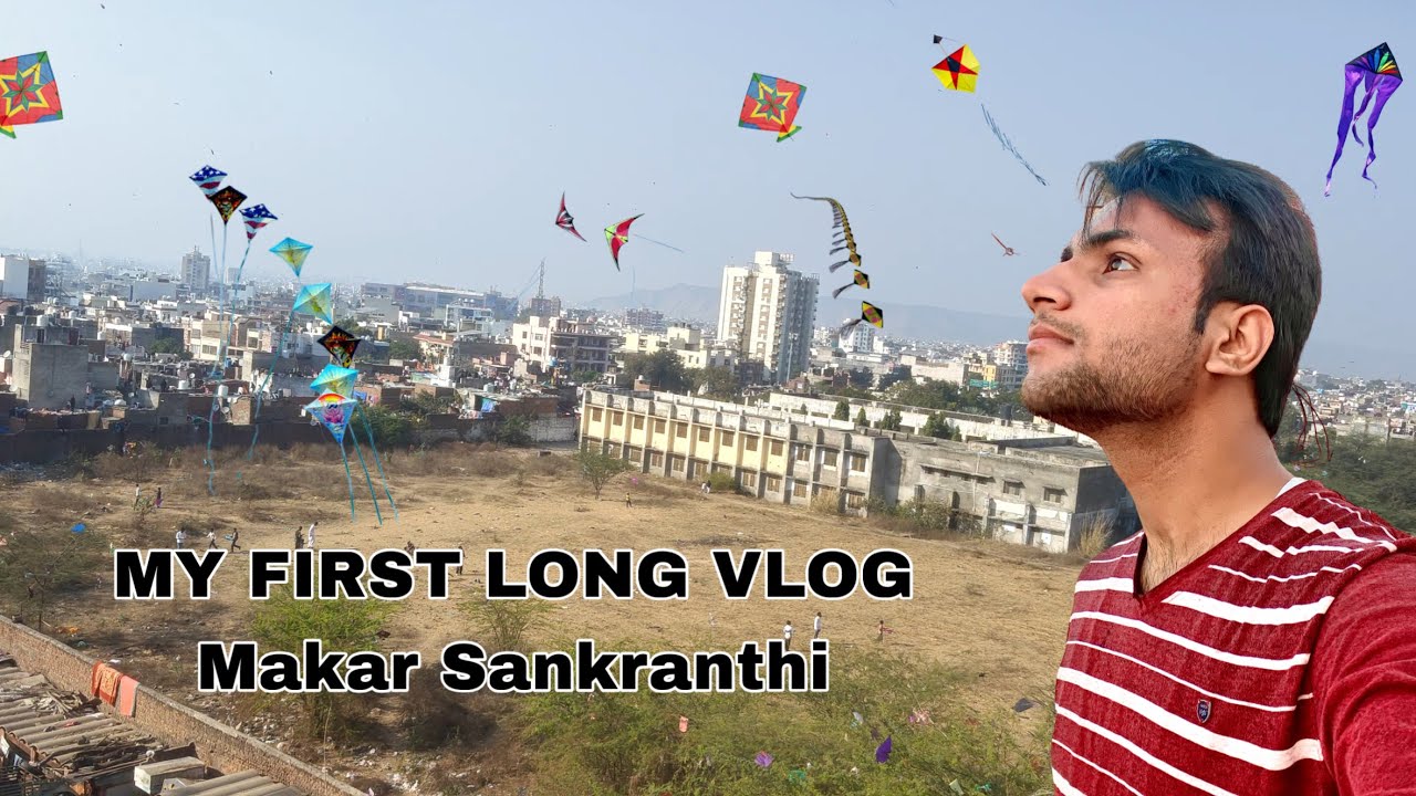 Celebrating Makar Sankranti with kites, sweets, family, and pure festive vibes.   