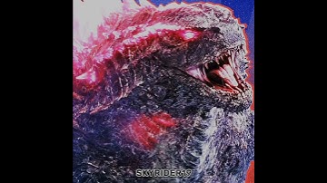 Evolved Godzilla #vs Thermonuclear Godzilla #edit #viral #godzilla #monsterverse