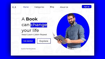 Design website landing page design in adobe photoshop graphic design