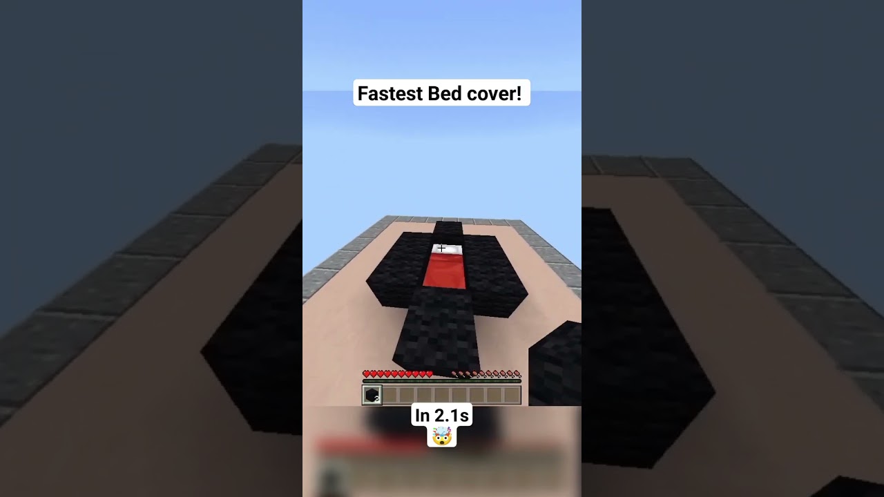 Fastest Bed Cover in 2.1s 🤯 