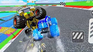 IMPOSSIBLE MONSTER TRUCK STUNTS MAGE RAMP EXTREME IMPOSSIBLE CAR RACING GT GAME _ ANDROID GAMEPLAY screenshot 2