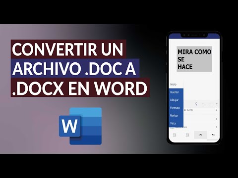 Cómo Convertir un Archivo .doc a .docx en Microsoft Word Paso a Paso