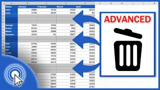 how to remove blank rows in excel - advanced