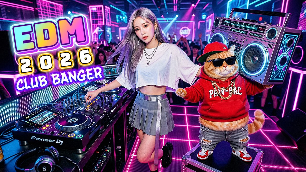 ⚡ EDM Remix Club 2026 | Popular Songs |💥Korean DJ Mix Club Banger in Party Dance | Bass Drop & Gym