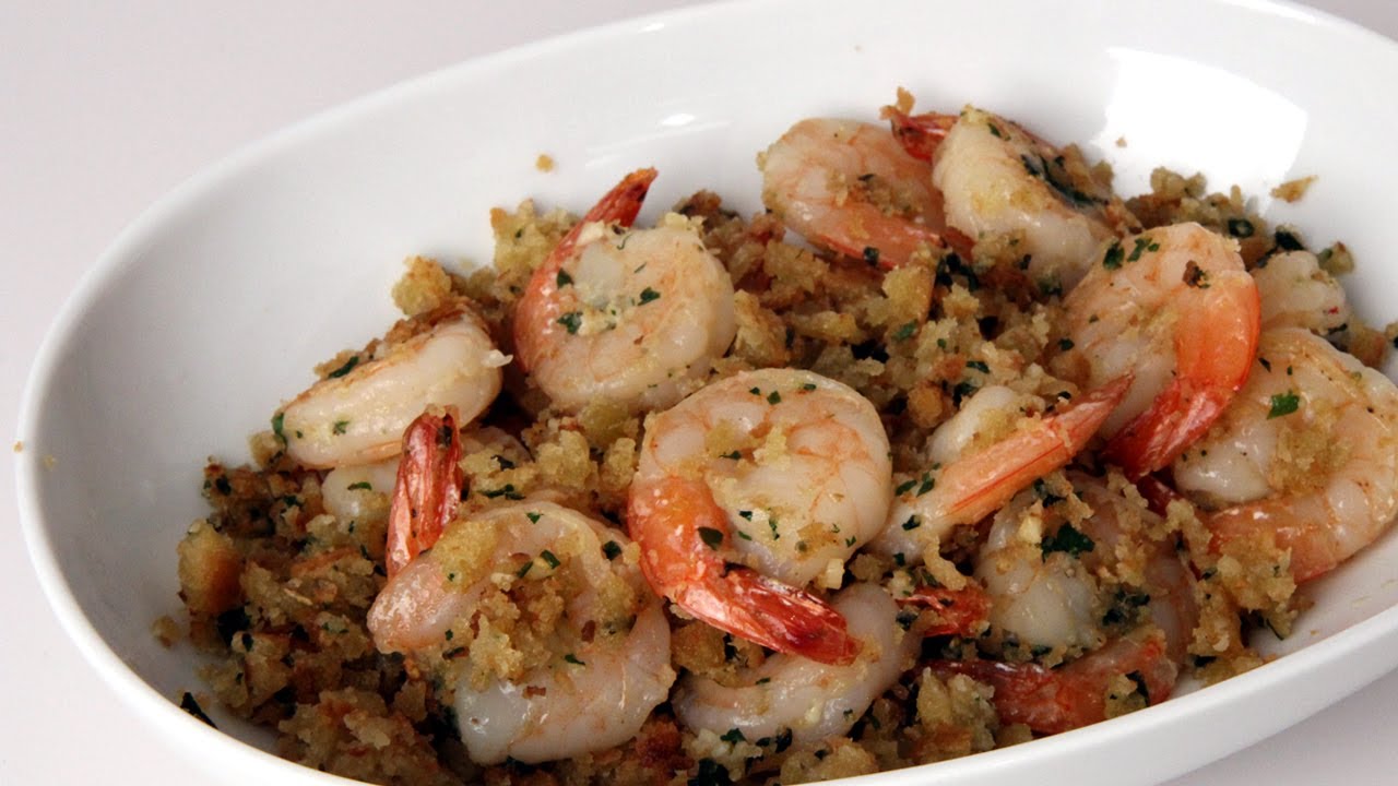 Shrimp Oreganata Recipe - Laura Vitale - Laura in the Kitchen Episode 261