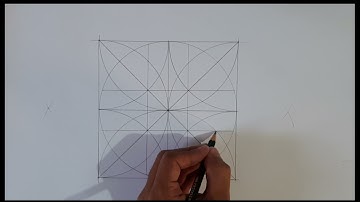 Islamic geometry design || complex geometry of Islamic design ||8 fold rosette pattern