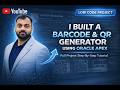 Oracle APEX Project: Barcode & QR Code Generator with Database Trigger