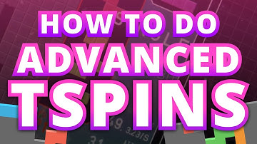 How to do CRAZY TSPINS! - guide to advanced tspin setups