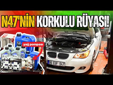 BMW E60 AĞIR BAKIMA Giriyor! N47 Zincir Seti Değişimi | BÖLÜM 1