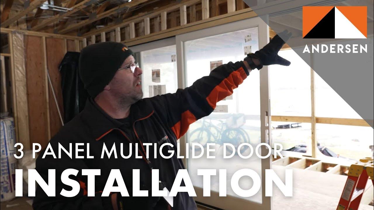Installing a MultiGlide™ door with automation Andersen Windows YouTube