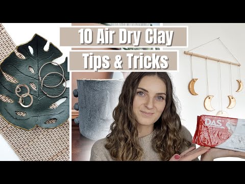 10 Air Dry Clay Tips and Tricks | Everything You Need To Know Before Starting The First Project