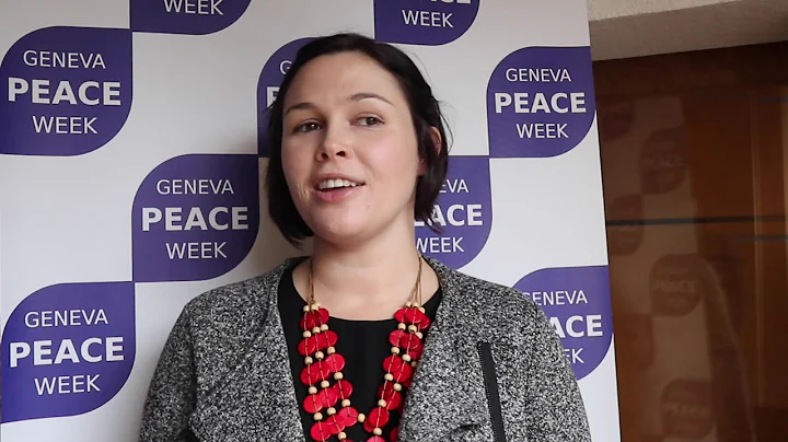 Geneva Peace Week 2018 Lesley Connolly