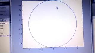 matlab tutorial drawing circle and ellipse