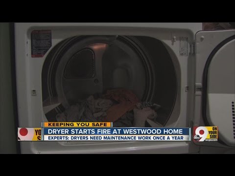 Dryer starts fire at Westwood home