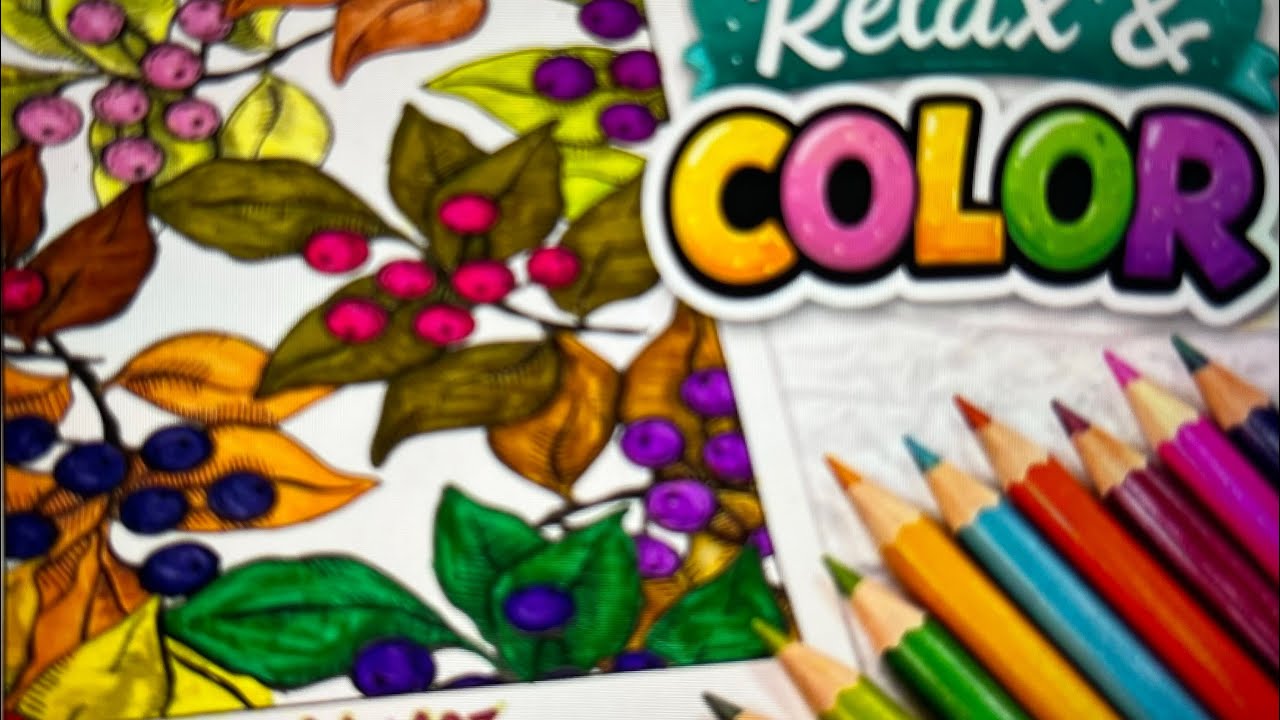 Relax and Color with Me
