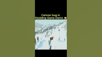 How to use the cannon glitch in Sledding Game Demo #gaming #sledding #gameplay #sledding_game