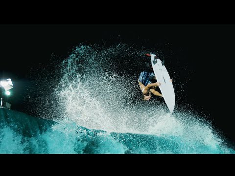 A Night Surf With Albee Layer, Jackson Bunch, Kalani David and Leif Engstrom at the Waco Wavepool