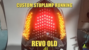 CUSTOM LED STOPLAMP SEIN RUNNING REVO OLD