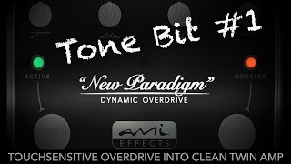 New Paradigm Overdrive - Tone Bit - Touch Sensitive Overdrive Into Clean Twin Amp